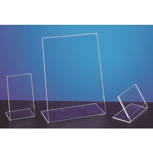 Easel Table Top Displayette, 5x7, Clear